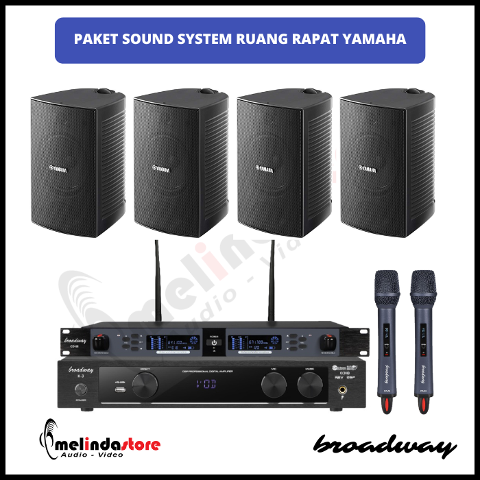 Paket Sound System Ruang Rapat Speaker Yamaha - 50M2
